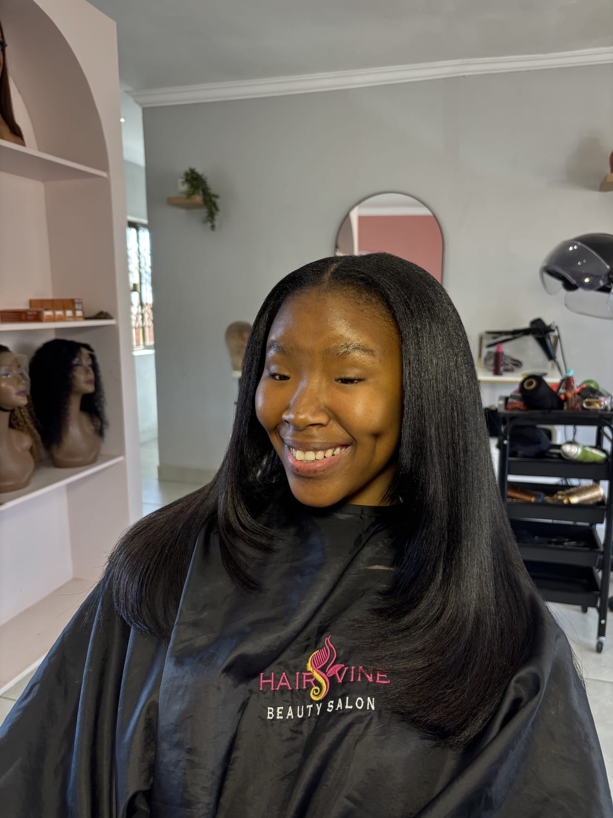 Leave-out sew-in installation