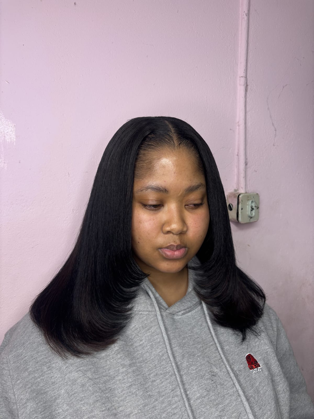 Leave-out sew-in installation
